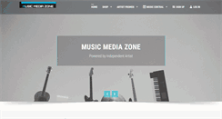Desktop Screenshot of musicmediazone.com